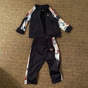 Puma Baby Girls Track Suit Jacket Pants 6 9 months